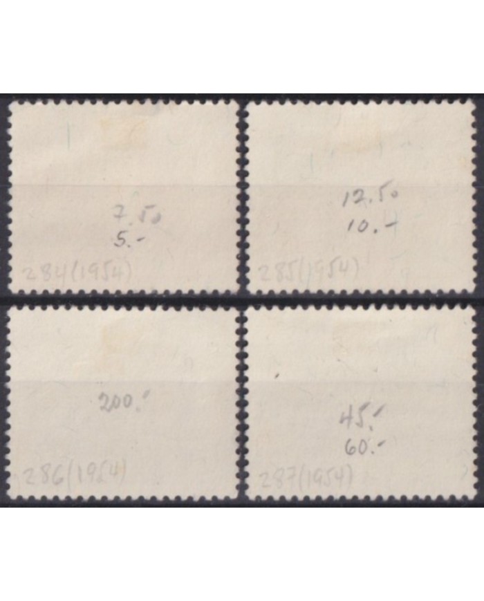 F-EX58884 LIECHTENSTEIN 1954 USED SOCCER SPORT CATALOGUE +50€.