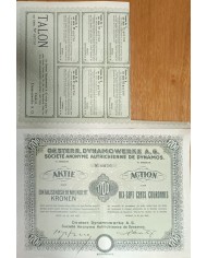 BON-503 AUSTRIA 1923 BOND 17200k DYNAMOS FACTORY.