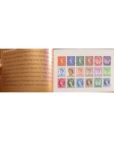 F-EX59279 ENGLAND UK MNH 1998 BOOKLED QUEEN DEFINITIVE PORTRAIT.