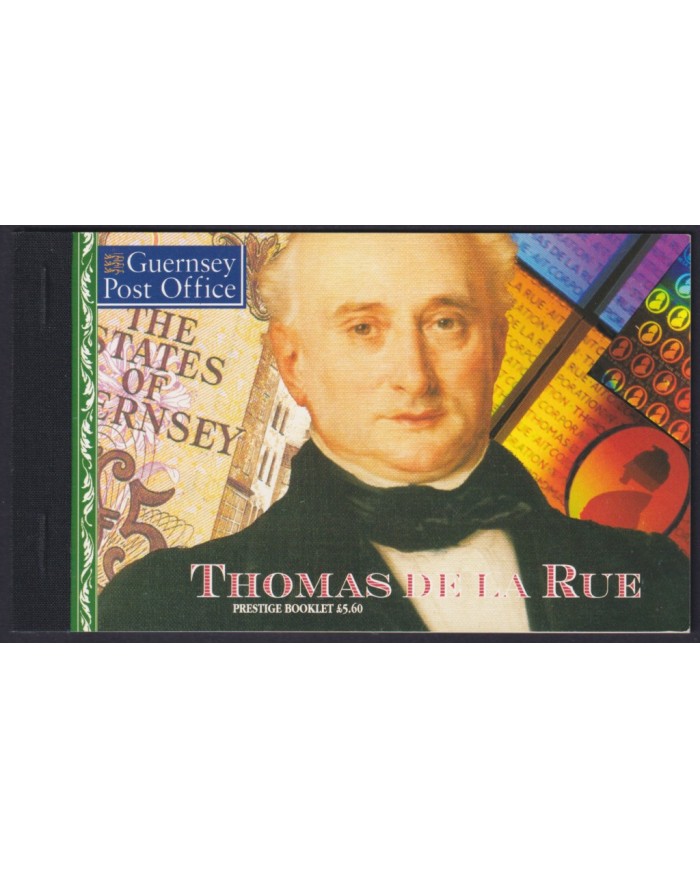 F-EX59281 ENGLAND GUERNSEY MNH 1992 BOOKLED THOMAS DE LA RUE.