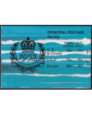 F-EX59283 TURKS & CAICOS MNH 1977 BOOKLED QUEEN ELIZABETH SILVER JUBILEE.