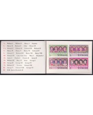 F-EX59284 ST VINCENT MNH 1977 BOOKLED QUEEN ELIZABETH SILVER JUBILEE.