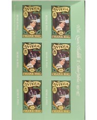 F-EX59285 ANTIGUA MNH 1977 BOOKLED QUEEN ELIZABETH SILVER JUBILEE.