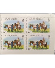 F-EX59286 FALKLAND IS MNH 1977 BOOKLED QUEEN ELIZABETH SILVER JUBILEE.