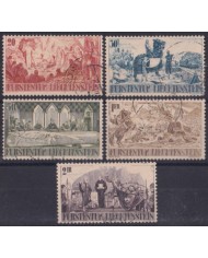 F-EX58962 LIECHTENSTEIN USED 1942 SEPARATION ANNIVERSARY. +35€.