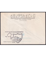 F-EX59093 RUSSIA 1992 MORPHIL SHIP POLAR SPECIAL CANCEL TO COAST GUARD USA.
