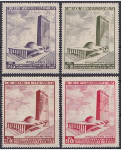 F-EX59326 PARAGUAY MLH 1962 UNITED NATIONS ARCHITECTURE.