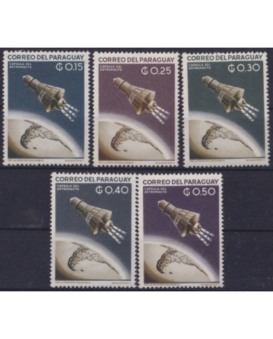 F-EX59325 PARAGUAY MNH 1962 CAPSULE OF ASTRONAUTIC COSMOS SPACE.