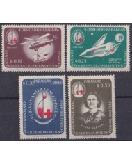 F-EX59319 PARAGUAY MH 1962 RED CROSS.