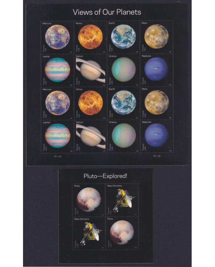 F-EX58012 USA US MNH 2015 PLANET EXPLORATIOS COSMOS SPACE.