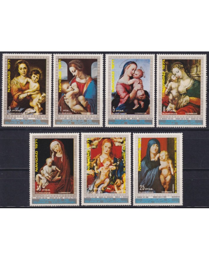F-EX59141 GUINEA EQUATORIAL MNH 1971 CHRISTMAS NAVIDAD ART PAINTING DURER.