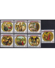 F-EX59143 GUINEA EQUATORIAL MNH 1973 EASTER PASCUA ART PAINTING.