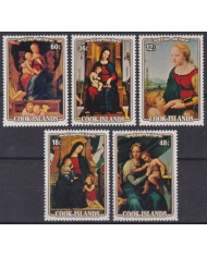 F-EX59259 COOK IS MNH 1983 CHRISTMAS NAVIDAD ART PAINTING RAPHAEL SANZIO.