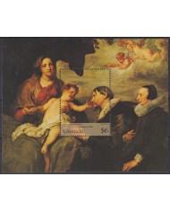 F-EX59185 GRENADA MNH 1995 CHRISTMAS NAVIDAD ART PAINTING VAN DYCK.