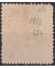F-EX55370 LIBERIA 1916 3c OVERPRINT HIGHT VALUE + 60€.