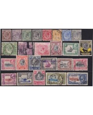 F-EX55718 KENYA UGANDA TANGANYIKA HIGHT VALUE STAMPS LOT.