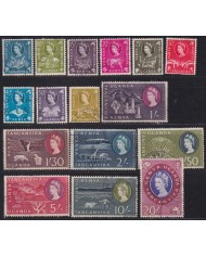F-EX55719 KENYA UGANDA TANGANYIKA 1960 USED AFRICAN FAUNA & LANDSCAPE +40€.