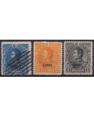 F-EX56463 VENEZUELA 1900 OVERPRINT BOLIVAR CLASSIC STAMP LOT +500€.