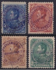 F-EX56474 VENEZUELA 1892 OVERPRINT BOLIVAR STAMPS LOT +140€.