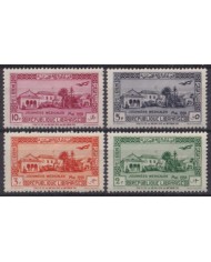 F-EX59572 LIBAN LEBANON LIBANAISE 1938 MH MEDICINE SET AIRMAIL.