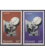 F-EX59390 ICELAND ISLAND MNH 1995 EUROPA CEPT FREEDOM PEACE SCULTURE.