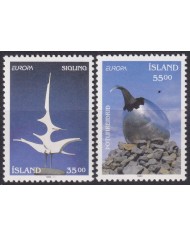 F-EX59386 ICELAND ISLAND MNH 1993 EUROPA CEPT BIRD ART SCULTURE.