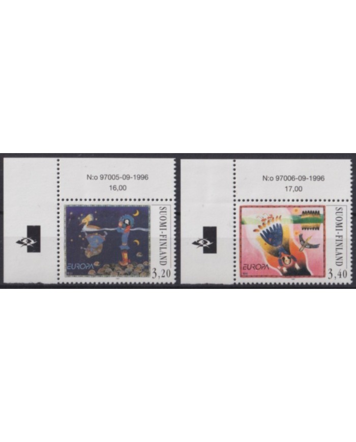 F-EX59415 FINLAND SOUMI MNH 1997 EUROPA CEPT TALES & LEGENS.