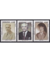 F-EX59490 HONDURAS MNH 1993 GREAT HONDURAS PEOPLES AUGUSTO COHELO RAMON ROSA.