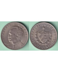 1962-MN-121 CUBA  40c CAMILO CIENFUEGOS 1962 NICKEL XF PLUS.