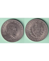 1962-MN-122 CUBA  40c CAMILO CIENFUEGOS 1962 NICKEL XF PLUS.