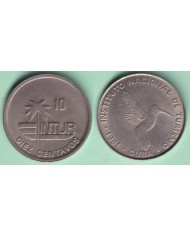 1995-MN-220 CUBA 1995 1$ PIRATAS DEL CARIBE MARY READ PIRATE ADHESIVE CUPRO-NI.