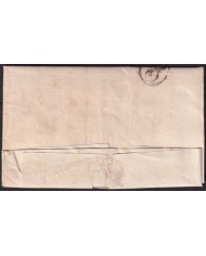 PREFI-807 ESPAÑA SPAIN 1834 “CATALUÑA” BARCELONA COVER TO CUBA “E” POSTMARK OF MARITIME EMPRESA.