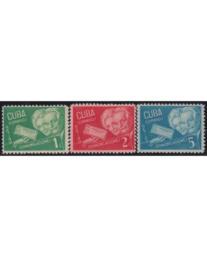 1945-133 CUBA REPUBLICA 1944 MH RETIRO DE COMUNICACIONES.