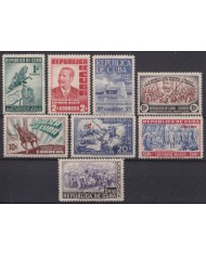1948-326 CUBA REPUBLICA 1948 MNH ANTONIO MACEO COMPLETE SET.