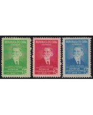 1949-312 CUBA REPUBLICA 1949 MNH RETIRO DE COMUNICACIONES ISMAEL CESPEDES.