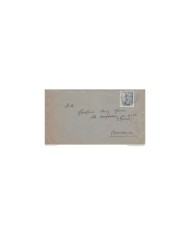 *F-EX1264 CEYLON SRI LANCK SAMPLE POST TEA TO FRANCE 1927