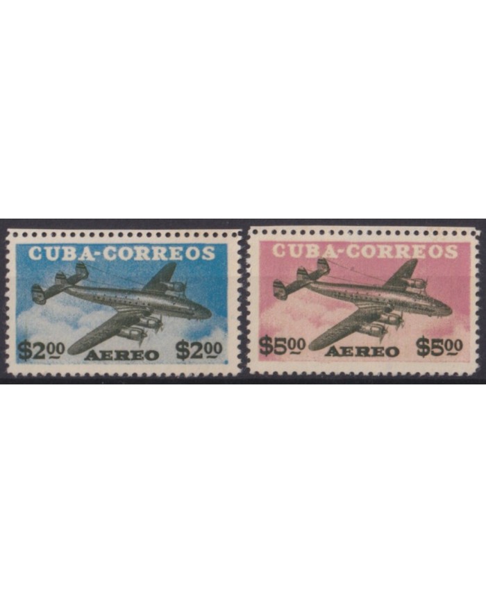 1955-382 CUBA REPUBLICA 1955 MNH CONSTELLATION AIRPLANE AVION AIRMAIL.