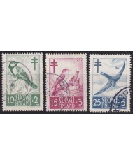 F-EX59430 FINLAND SUOMI 1952 FINE USED BIRD AVES VÖGEL OISEAUX.