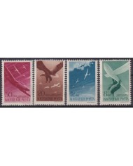 F-EX59593 HUNGARY A-53-56 MLH AIRMAIL EAGLE BIRD AVES VÖGEL AIRPLANE AVION.