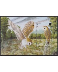F-EX58522 JERSEY UK ENGLAND MNH 2001 BARN OWL BIRD OF PREY AVES VÖGEL OISEAUX.