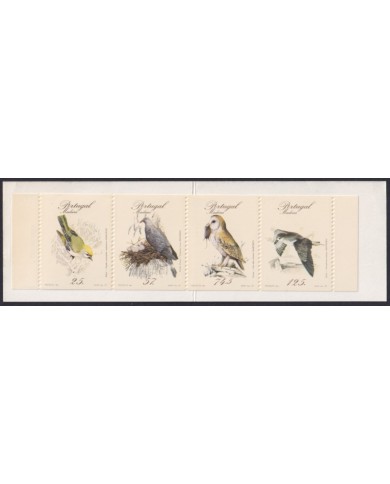 F-EX58525 MADEIRA PORTUGAL MNH 1987 OWL BIRD OF PREY AVES VÖGEL OISEAUX BOOKLED.