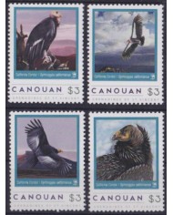 F-EX58520 CANOUAN GRENADINES ST VINCENT MNH 2010 CONDOR AVES PAJAROS BIRD OISEAUX VÖGEL.