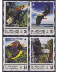 F-EX58521 ST VINCENT GRENADINES MNH 2017 PARROT AVES PAJAROS BIRD OISEAUX VÖGEL.