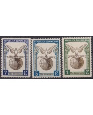 F-EX60122 DOMINICANA REP MNH 1949 UPU PLANET & PIGEON BIRD. NO COMPLETE.