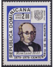 F-EX60128 DOMINICANA REP MNH 1979 ROWLAND HILL CENTENARY.