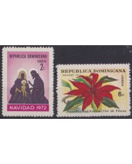 F-EX60129 DOMINICANA REP MNH 1972 NAVIDAD CHRISTMAS FLOWER.