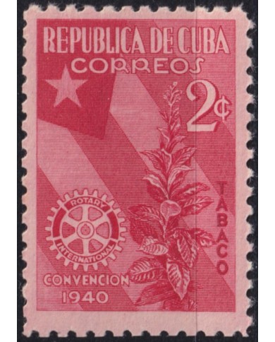 1940-402 CUBA REPUBLICA 1940 MH ROTARY CLUB.