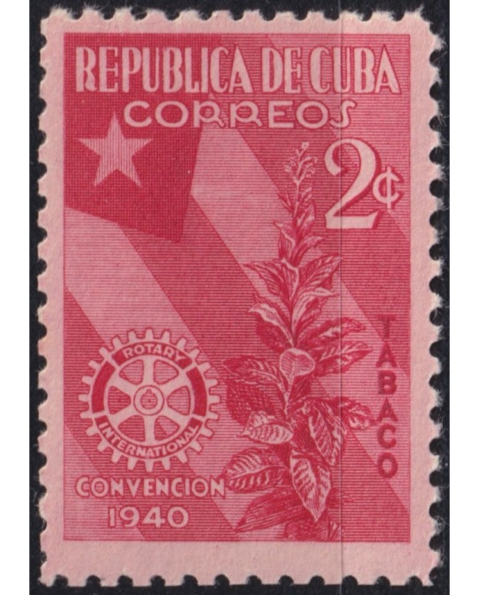 1940-402 CUBA REPUBLICA 1940 MH ROTARY CLUB.