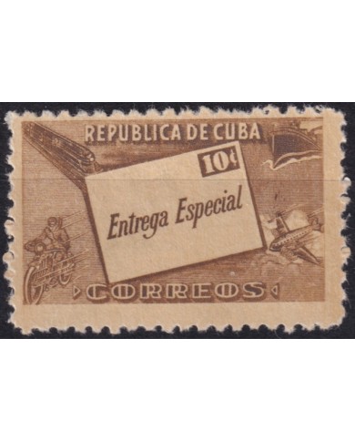 1945-139 CUBA REPUBLICA 1945 MH ENTREGA ESPECIAL SPECAL DELIVERY.
