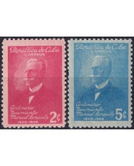 1949-316 CUBA REPUBLICA 1949 MNH MANUEL SANGUILY CENTENARY.